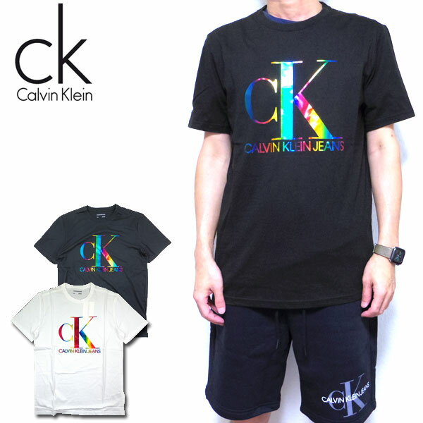 カルバンクライン Tシャツ メンズ ジーンズ Calvin Klein Jeans Monogram Pride 41VM857 S M L XL