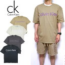 カルバンクライン Tシャツ メンズ 半袖 Calvin Klein WIDE CALVIN LOGO TEE オーバーサイズ ブランド 40HM890 アウトレット