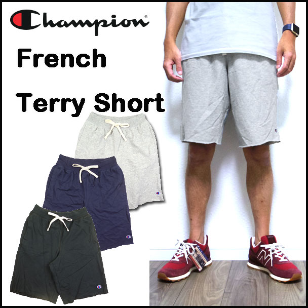 チャンピオン Champion ハーフパンツ メンズ スウェット USA FRENCH TERRY SHORT 81076