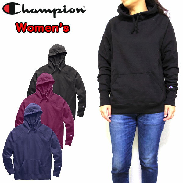 チャンピオン パーカー レディース チャンピオン レディース パーカー ブランド Champion スウェット P.B HOODIE 裏起毛 トップス W0934 XS S M L