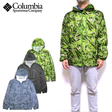 コロンビア COLUMBIA ジャケット メンズ Flash Forward Printed Windbreaker ウィンドブレイカー 新色追加 迷彩 S-XL