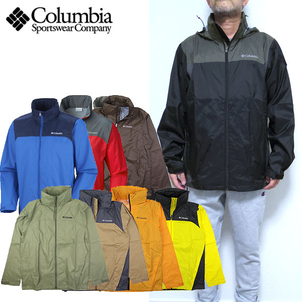 コロンビア ジャケット メンズ アウター COLUMBIA Glennaker Lakes Rain Jacket 冬 薄手 S M L XL レインウェア