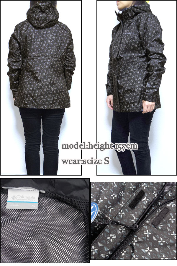 コロンビア Columbia レディース ジャケット Arcadia Print Jacket 迷彩 マウンテンパーカ レイン XS S M L