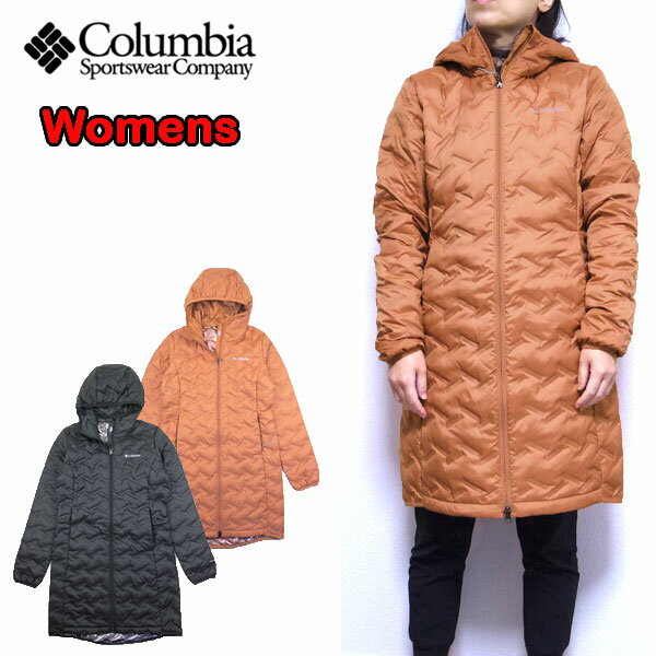 コロンビア アウター レディース ダウンジャケット Delta Ridge Long Down Jacket コート ブランド 防寒 Columbia