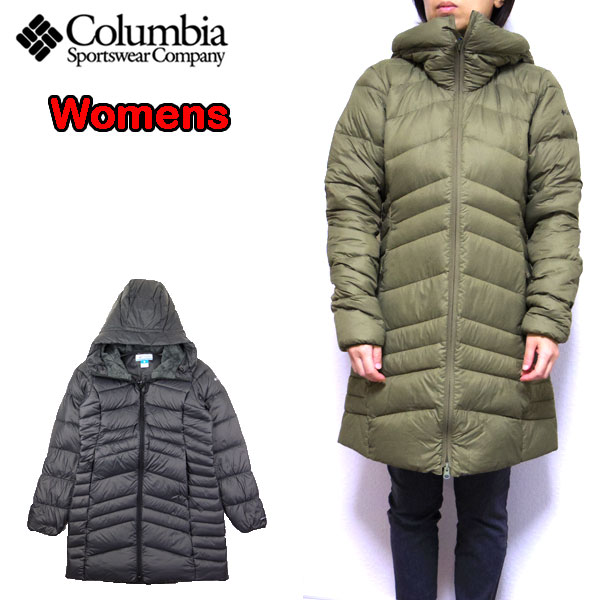 コロンビア アウトドアジャケット レディース コロンビア レディース アウター ダウンジャケット Columbia 防寒 Autumn Park Down Hooded Mid Jacket 秋冬