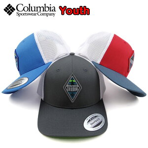 コロンビア キッズ COLUMBIA 帽子 メッシュキャップ Snap Back Cap 19新作 男の子 女の子