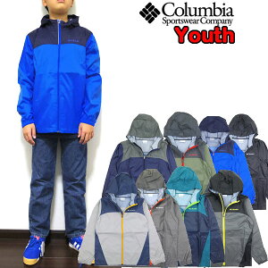 コロンビア ジャケット キッズ Youth Glennaker Jacket 19FW 110 120 130 140 150 160 170cm 薄手 男の子 女の子 ウィンドブレーカー