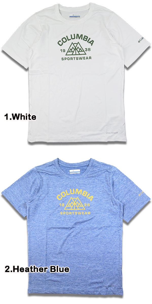 コロンビア キッズ ラッシュガード 半袖 Tシャツ Columbia Youth Mount Echo Graphic Shirt 速乾 UVカット UPF50 子供用 水着 USAモデル 2