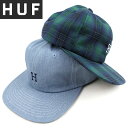 ハフ 帽子 レディース HUF ハフ CLASSIC H 6 PANEL CAP クラッシック キャップ 帽子 ストラップバック ストリート スケボー メンズ レディース HT00707