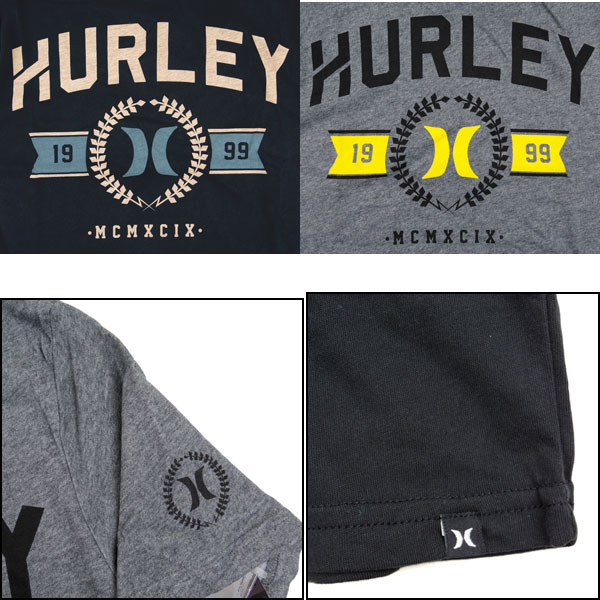 ハーレー Tシャツ メンズ 速乾 半袖 WORTH HURLEY ティーシャツ NIKE ドライフィッ...