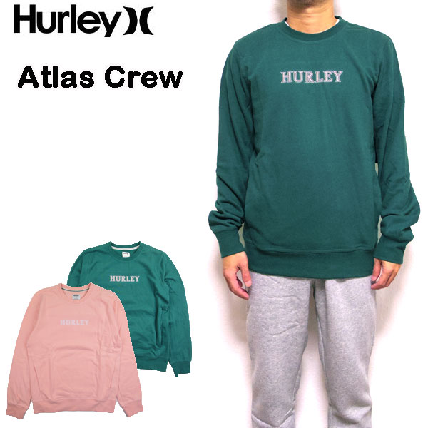 ハーレー トレーナー メンズ スウェット ATLAS CREW HURLEY ブランド AO9198 裏起毛 セール