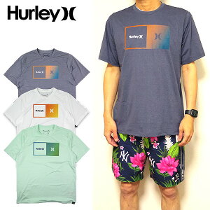 ハーレー ラッシュガード メンズ 半袖 HURLEY HALFER GRADIENT HYBRID UPF TEE Tシャツ サーフT 22春夏新作 MTS0030010