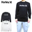 ハーレー ラッシュガード メンズ Tシャツ HURLEY 水着 長袖 ONE 0NLY QUICKDRY TEE サーフT 23春夏 スリム MAT0000920