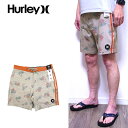 ハーレー サーフパンツ メンズ 水着 HURLEY PHANTOM NATURALS TAILGATE 18"ボードショーツ 速乾性 伸縮性 2023春夏 MBS0011600