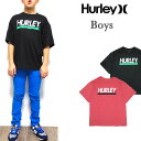 HURLEY ハーレー キッズ Tシャツ BOYS FIRING TEE ボーイズ 子供 ジュニア ロゴ ティーシャツ 半袖 05P03Dec16