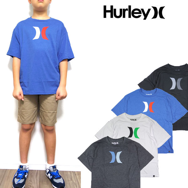 ハーレー キッズ Tシャツ HURLEY ボーイズ BOYS ICON TEE ロゴ ティーシャツ 半袖 男の子 140 150 160