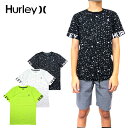 ハーレー HURLEY キッズ tシャツ 半袖 BOYS OVERSPRAY TEE ボーイズ 男の子 おしゃれ