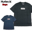 ハーレー Tシャツ キッズ 半袖 HURLEY ボーイズ BOYS PREMIUM ONE ONLY SMALL BOX TEE ブランド ロゴ