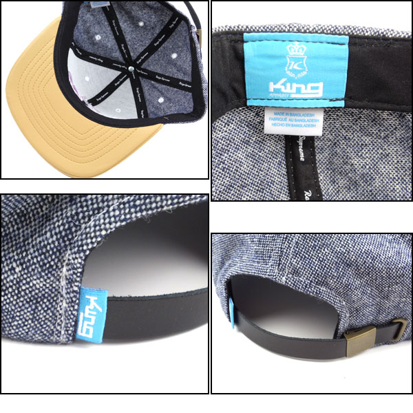 ���å� ����å� ˹�� �����ܡ��֥��� King Apparel �Ҷ� Kids Warriors Strapback Cap �ܡ�����