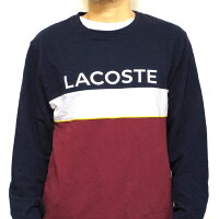 ラコステLACOSTEロンTTシャツメンズCOLORBLOCKCREW長袖RAM2510SMLXL男性