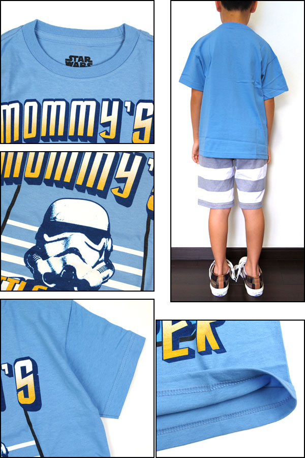 Tシャツ キッズ 子供 スターウォーズ キャラクター KIDS Little Troomom STAR WARS ストームトルーパー 男の子