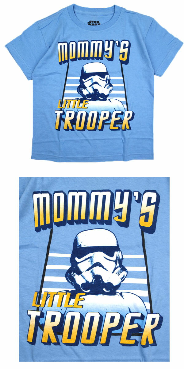 Tシャツ キッズ 子供 スターウォーズ キャラクター KIDS Little Troomom STAR WARS ストームトルーパー 男の子