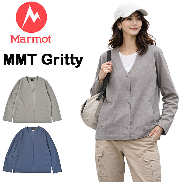 樂天商城 - マーモット ノーカラー ジャケット レディース Marmot MMT Gritty Shirt MTSS26WSH054 ノーカラーシャツ 軽量 撥水 長袖 シャツジャケット アウトドア 速乾 東レ リランチェ