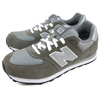 NEWBALANCE/ニューバランス/キッズ/スニーカー/KL574GSG/グレイ/ジュニア/子供/レディース/GradeSchool