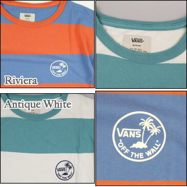 バンズ キッズ Tシャツ VANS BOYS BIDWELL TEE ジュニア ボーダー 半袖