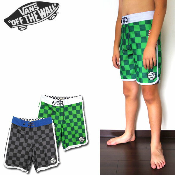 水着 男の子 キッズ サーフパンツ バンズ VANS BOYS PLANETARY BOARDSHORT ボードショーツ