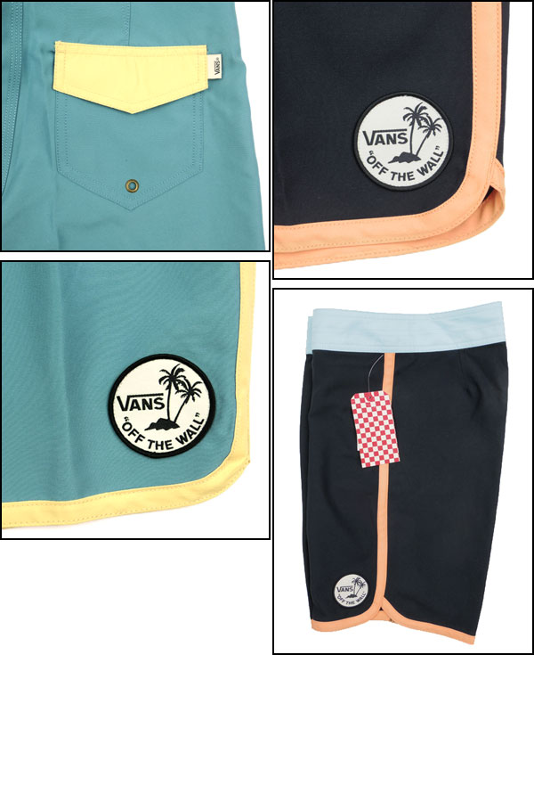 水着 男の子 キッズ サーフパンツ バンズ VANS BOYS PLANETARY SOLID BOARDSHORT ボードショーツ