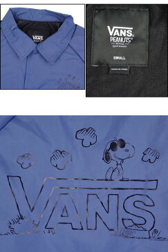 バンズ VANS キッズ コーチジャケット BOYS TORREY PEANUTS ウィンドブレーカー