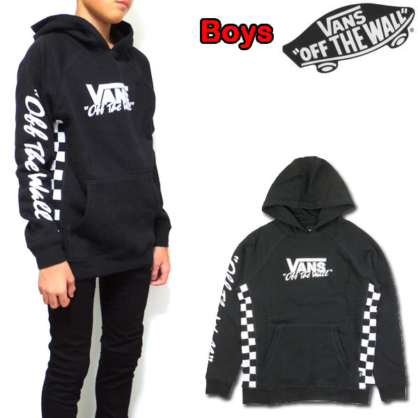 パーカー キッズ スケボー ブランド 男の子 バンズ VANS スウェット BOYS BMX PULLOVER HOOD 男の子 120 130 140 150 160 170cm