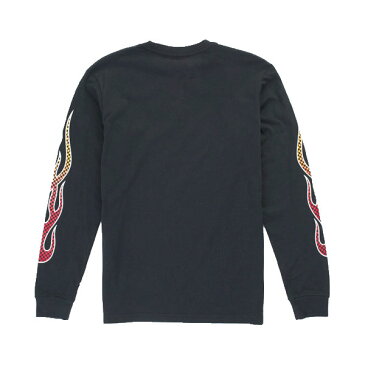 バンズ ロンT キッズ ボーイズ BOYS BURNOUT L/S TEE VANS Tシャツ 長袖 男の子 ブランド 120 130 140 150 160 170cm