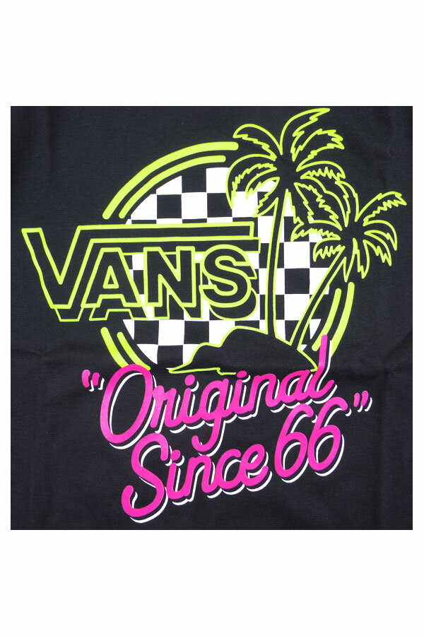 バンズ キッズ Tシャツ VANS ボーイズ BOYS NEO PALM TEE ブランド ロゴ 半袖 2021春夏 おしゃれ