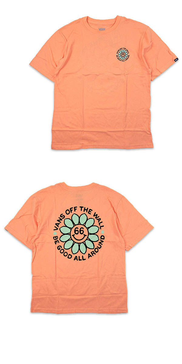 ヴァンズ バンズ キッズ Tシャツ 半袖 ボーイズ VANS BOYS PEACE OF MIND TEE ブラ...