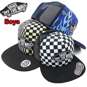 バンズ VANS キッズ 帽子 メッシュ キャップ CLASSIC PATCH TRUCKER PLUS CAP ブランド トラッカー セール