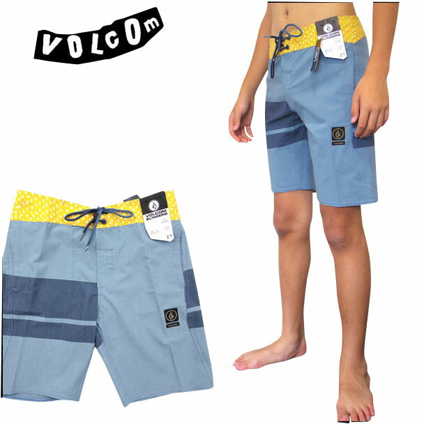 ボルコム キッズ 水着 VOLCOM サーフパンツ YOUTH 3 QUARTA SLINGER BOARDSHORT 男の子 ボーイズ ボードショーツ