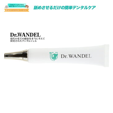 愛犬の歯周病予防 犬用デンタルケア ジェル Dr.wandel ドクターワンデル 30g(1ヶ月分) リボーテ(re:beaute)公式ストア 歯周病対策 犬 口臭 ペット 口臭ケア ペット 歯磨き