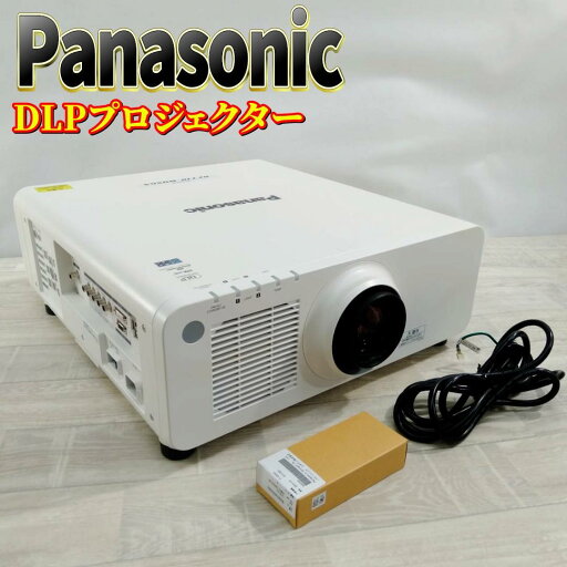 【中古】Panasonic 1チップ DLPプロジェクター PT-RZ770JW 【中古】Panasonic 1チップ DLPプロジェクター PT-RZ770JW