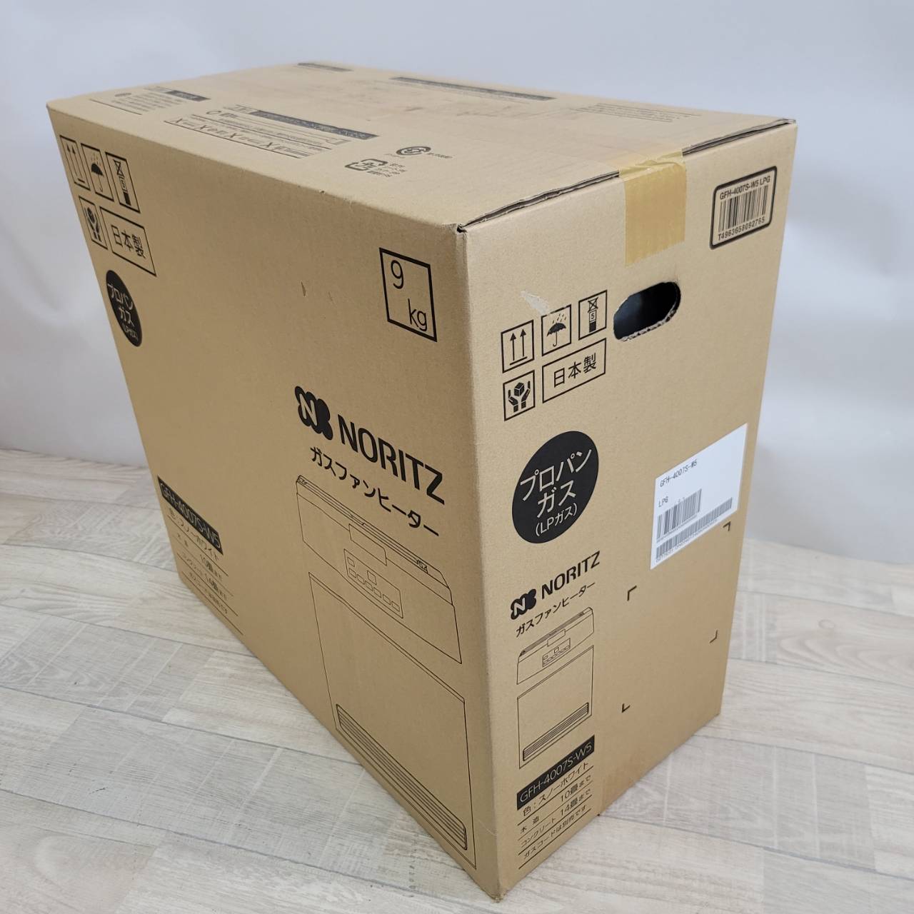 【新古品】NORITZ ノーリツ ガスファンヒーター GFH-4007S(LPガス) (2)