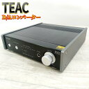 【中古】TEAC Reference 301 D/Aコンバーター デュアルモノラル構成 ハイレゾ音源対応 ブラック UD-301-B