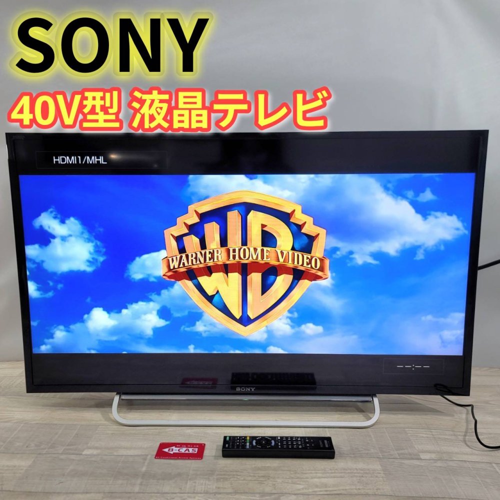 【中古】ソニー 40V型 液晶 テレビ ブラビア KDL-40W600B フルハイビジョン
