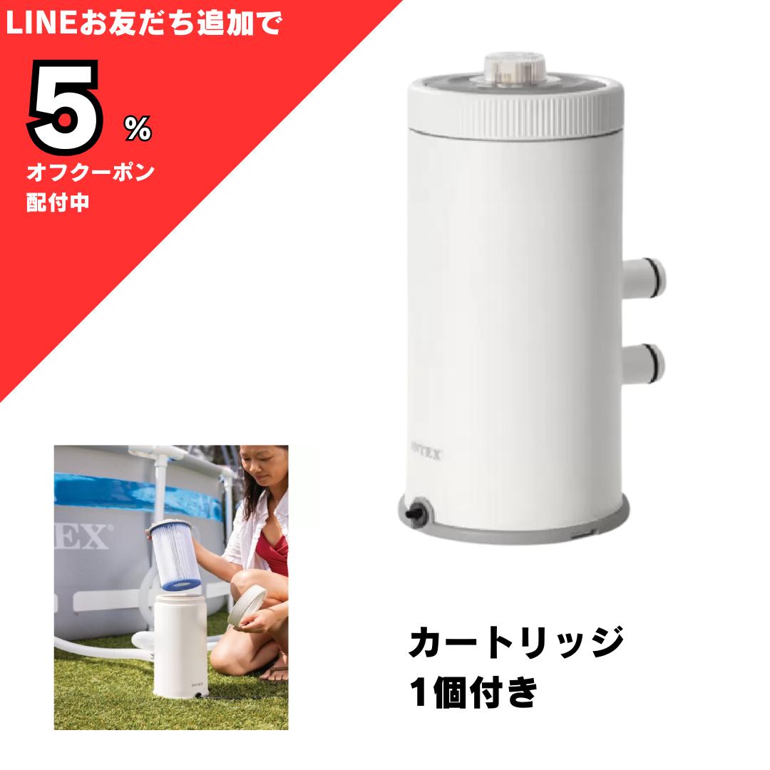 INTEX インテックス プール用ポンプ C1000 カートリッジフィルターポンプ インテッ...