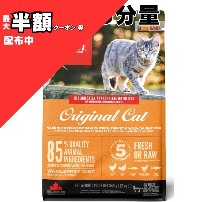 カナダ産 オリジン オリジナルキャット 1.8kg Orijen catfood original cat 2