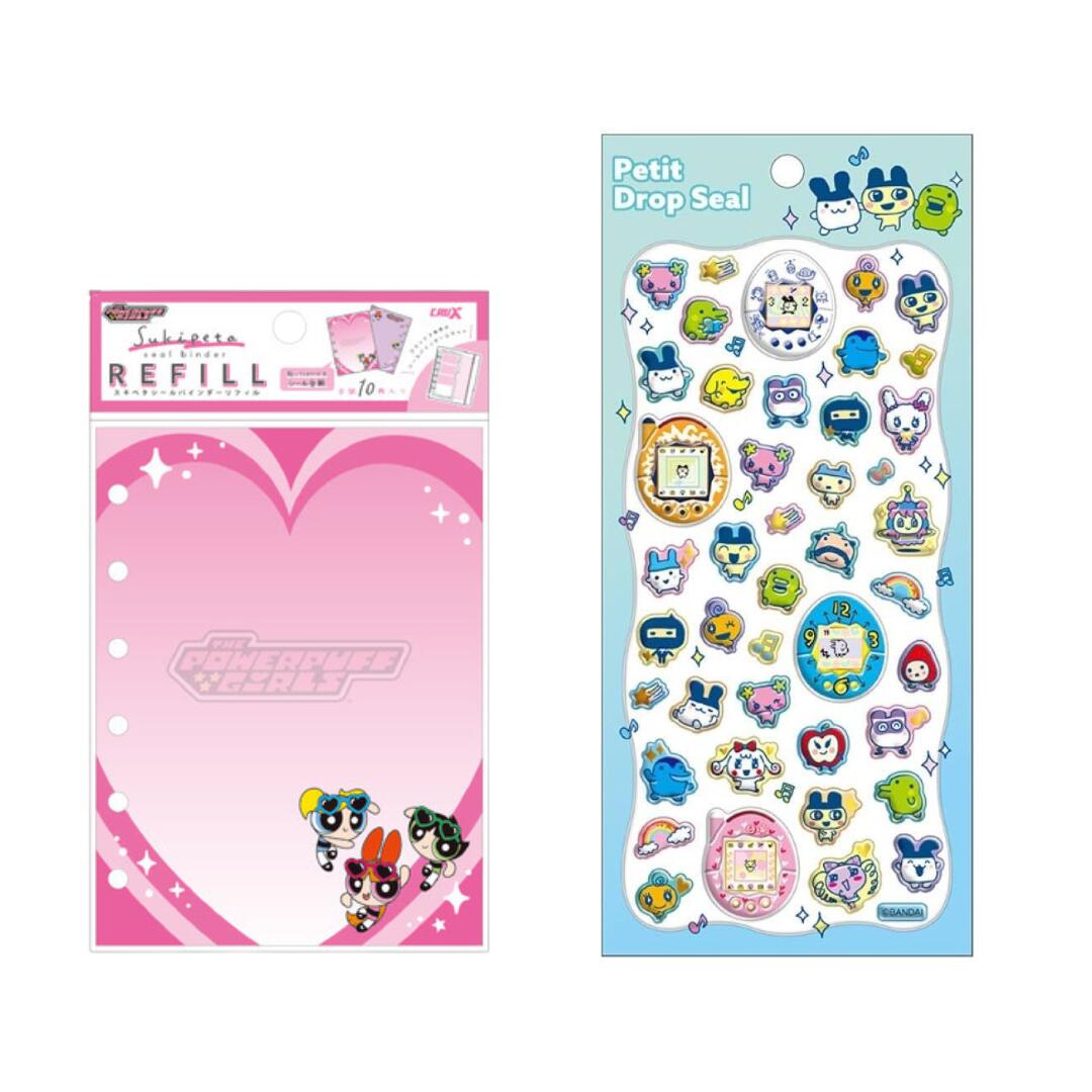 スキペタ　パワパフ　リフィル たまごっち プチドロ ぷっくり プチドロップシール 