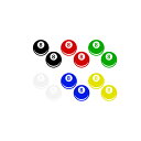 送料無料 ビリヤード ボール 2枚セット ステッカー billiards sticker カスタム オールドスクール
