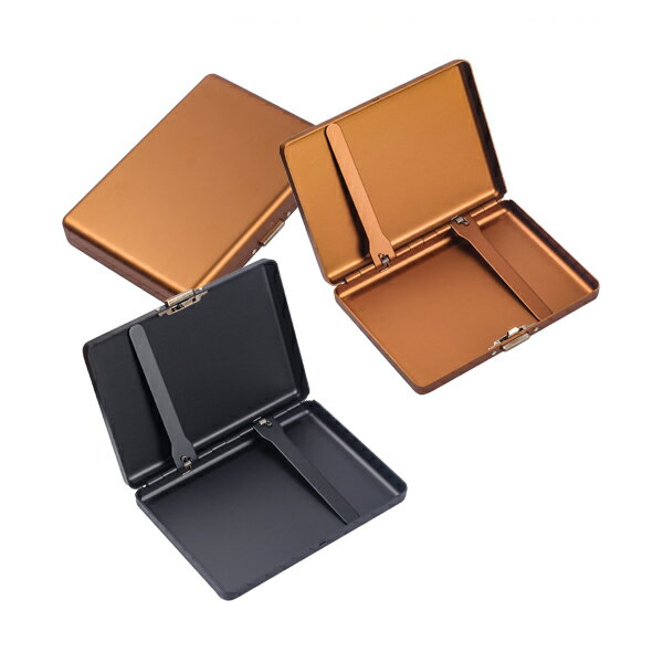 マット メタル シガレットケース シガーケース タバコケース 喫煙 つや消し CASE