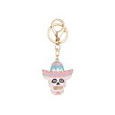 ジュエル メキシカン スカル 骸骨 SKULL キーホルダー チャーム ラインストーン JEWEL キーリング
