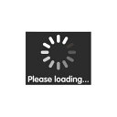 PLEASE LOADING ステッカー ローディング ジョーク PC パソコン 待機 カスタム